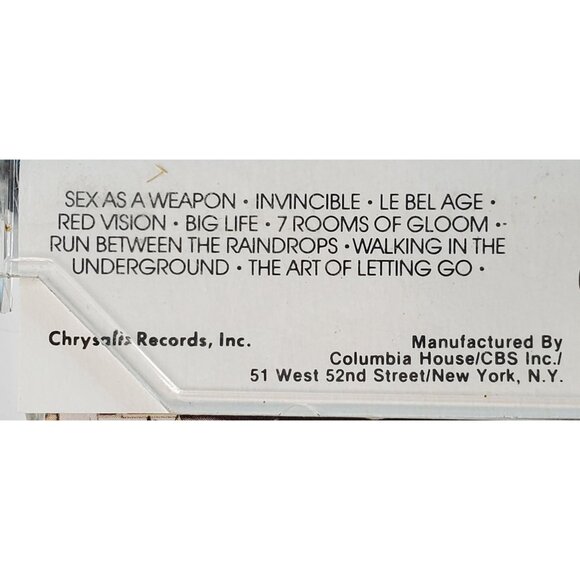 Pat Benatar Seven The Hard Way Cassette Tape Album Music 1985 Chrysalis Records - Picture 6 of 8